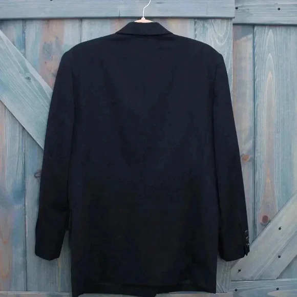 Claude Cross Blazer Navy Double Breasted Japanese Brand Size 9AR Medium - Picture 5 of 6